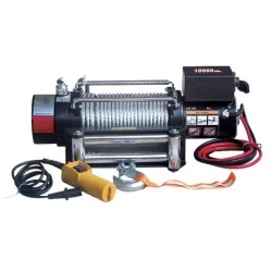 Εργάτης DW10000 6Hp 4400W 12V DC με συρματόσχοινο 28m & ηλεκτρική και μηχανική έλξη - απώθηση
