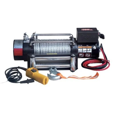 Εργάτης DW10000 6Hp 4400W 12V DC με συρματόσχοινο 28m & ηλεκτρική και μηχανική έλξη - απώθηση