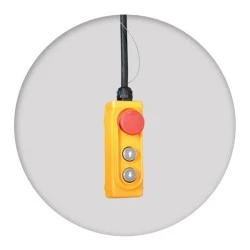 Γερανάκι PLUS YT-JZX 400-800 επαγγελματικό με αεριζόμενο φρένο και ενσύρματο χειριστήριο