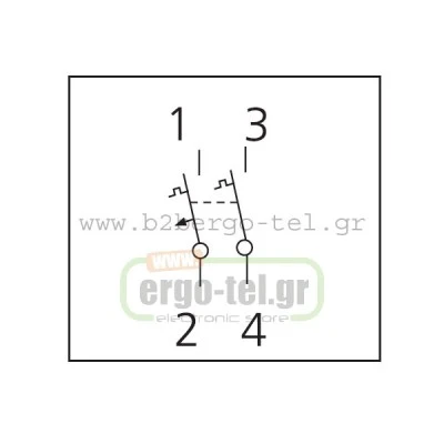 Ασφάλεια αυτόματη διπολική (2P) 25Α 10ΚΑ KRIPAL UKB7-25/2 Ασφάλεια αυτόματη διπολική (2P) 25Α 10ΚΑ KRIPAL UKB7-25/2