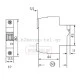 Αυτόματη μονοπολική ασφάλεια DC UKB7-4/1-DC 1X4A 250VDC 6KA για φωτοβολταϊκά