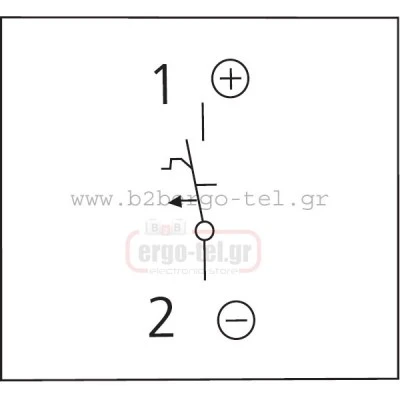 Αυτόματη μονοπολική ασφάλεια DC UKB7-4/1-DC 1X4A 250VDC 6KA για φωτοβολταϊκά