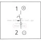 Αυτόματη μονοπολική ασφάλεια DC UKB7-4/1-DC 1X4A 250VDC 6KA για φωτοβολταϊκά