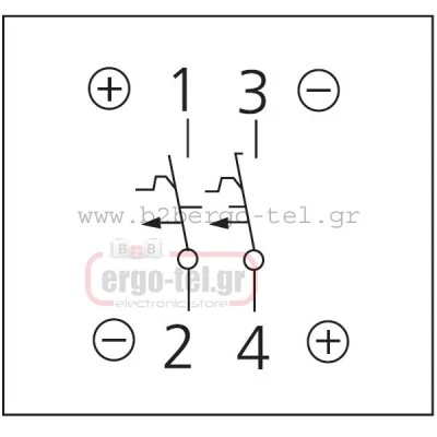 Αυτόματη διπολική ασφάλεια DC UKB7-16/2-DC ΡΕΥΜΑΤΟΣ 2X16A 440VDC 6KA για φωτοβολταϊκά Αυτόματη διπολική ασφάλεια DC UKB7-16/2-DC ΡΕΥΜΑΤΟΣ 2X16A 440VDC 6KA για φωτοβολταϊκά