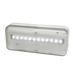 Φωτιστικό ασφαλείας EL Led-42V μη συνεχούς λειτουργίας 42V AC με λευκά Leds απόδοσης 85 lm