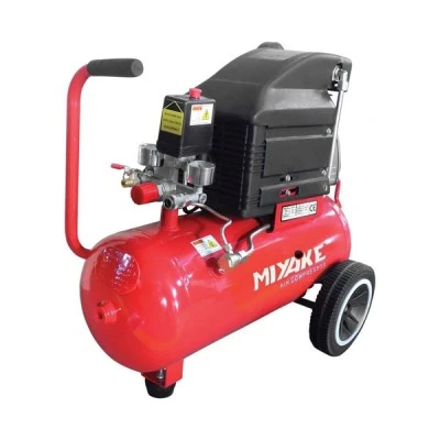 Αεροσυμπιεστής MIYAKE AIR 25 μονομπλόκ με μία θηλυκή έξοδο κουμπωτή και μία βιδωτή