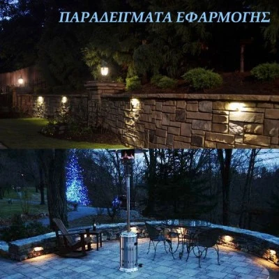 Πλαφονιέρα led pc στρόγγυλη Ø360mm 28W ενδιάμεσο λευκό φως 4000k στεγανό IP65 εξωτερικού χώρου