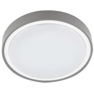 Πλαφονιέρα Led στρόγγυλη πλαστική γκρι Ø300mm 18W ενδιάμεσο λευκό φως 4000k εξωτερικού χώρου IP65