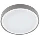 Πλαφονιέρα Led στρόγγυλη πλαστική γκρι Ø300mm 18W ενδιάμεσο λευκό φως 4000k εξωτερικού χώρου IP65 Πλαφονιέρα Led στρόγγυλη πλαστική γκρι Ø300mm 18W ενδιάμεσο λευκό φως 4000k εξωτερικού χώρου IP65
