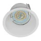 Φωτιστικό σποτ χωνευτό στρογγυλό 88x56mm βαθύ σταθερό λευκό για λάμπες GU10