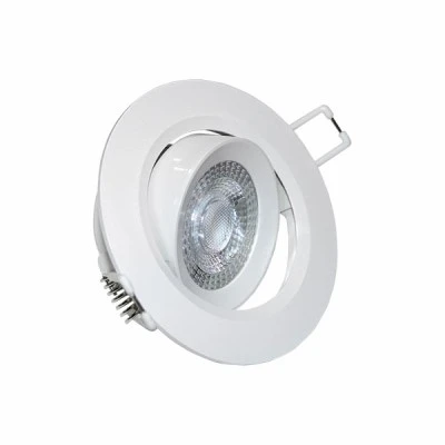 Φωτιστικό LED σποτ ψευδοροφής 7W 230V πλαστικό στρόγγυλο 3000k θερμό λευκό φως 560lumen
