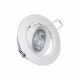 Φωτιστικό LED σποτ ψευδοροφής 7W 230V πλαστικό στρόγγυλο 3000k θερμό λευκό φως 560lumen