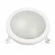 Led απλίκα λευκή στρόγγυλη πλαστική 6W 420Lm 4000k ενδιάμεσο λευκό φως στεγανή ΙΡ54 Led απλίκα λευκή στρόγγυλη πλαστική 6W 420Lm 4000k ενδιάμεσο λευκό φως στεγανή ΙΡ54