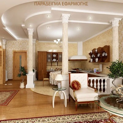 Φωτιστικό σποτ γύψινο ψευδοροφής χωνευτό GU10 βαθύ τετράγωνο μονό 120x120mm για εσωτερικούς χώρους