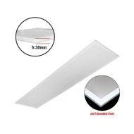 Led panel ψευδοροφής Backlit 4000K ενδιάμεσο λευκό φως 40W διαστάσεων 30x120cm 