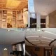 Φωτιστικό σποτ χωνευτό αλουμινίου στρόγγυλο σταθερό για λάμπες MR16 και GU10 χρυσό χρώμα