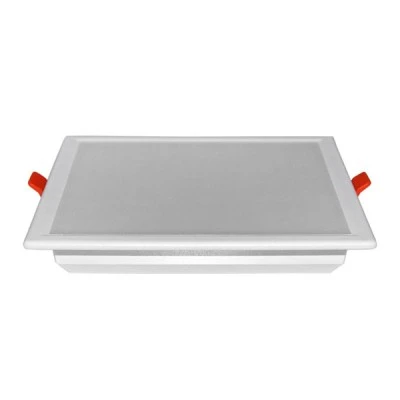 Led φωτιστικό ψευδοροφής λευκό τετράγωνο 15W 230V 6200k ψυχρό λευκό φως 1275lumen δέσμης 120° Led φωτιστικό ψευδοροφής λευκό τετράγωνο 15W 230V 6200k ψυχρό λευκό φως 1275lumen δέσμης 120°