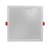 Led φωτιστικό ψευδοροφής τετράγωνο λευκό 20W 230V 4000k ενδιάμεσο λευκό φως 1700lumen δέσμης 120°
