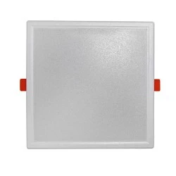 Led φωτιστικό ψευδοροφής τετράγωνο λευκό 20W 230V 4000k ενδιάμεσο λευκό φως 1700lumen δέσμης 120°