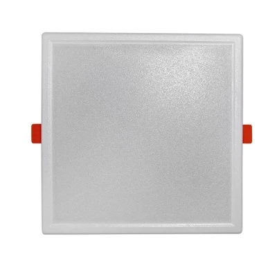Led φωτιστικό ψευδοροφής τετράγωνο λευκό 20W 230V 4000k ενδιάμεσο λευκό φως 1700lumen δέσμης 120°