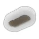 Led πλαφονιέρα λευκή οβάλ 11W 230V 4000k ενδιάμεσο φως 880lm περιμετρικού φωτισμού στεγανή IP65