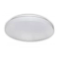 Πλαφονιέρα λευκή LED SMD ισχύος 24W 230V Φ340mm 4000K ενδιάμεσο φως με ματ κάλυμμα πλεξιγκλάς