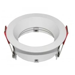 Σποτ mini(wl-490) αλουμινίου σταθερό στρογγυλό κοίλο βαθύ για λάμπες GU10 σε λευκό χρώμα Σποτ mini(wl-490) αλουμινίου σταθερό στρογγυλό κοίλο βαθύ για λάμπες GU10 σε λευκό χρώμα