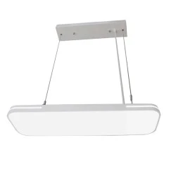 LED panel φωτιστικό παραλληλόγραμμο 30W 190x600mm κρεμαστό 3000K θερμό φως λευκό