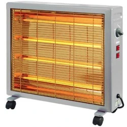 Θερμάστρα ηλεκτρική KALKO K2000 2400W με θερμοστάτη ελέγχου της θερμοκρασίας & πλαϊνά χερούλια