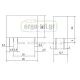Ρελέ τυπωμένου κυκλώματος 12A CARLO GAVAZZI LCA001-24-10 1 επαφής PCB 24V DC