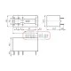 Ρελέ τυπωμένου κυκλώματος 8A 2 επαφών PCB 24V AC RELPOL RM84.5024 Ρελέ τυπωμένου κυκλώματος 8A 2 επαφών PCB 24V AC RELPOL RM84.5024