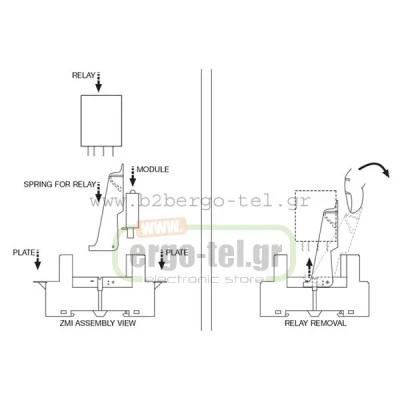 Δίοδος με LED 6-24VDC για ρελέ RELPOL ΜL024