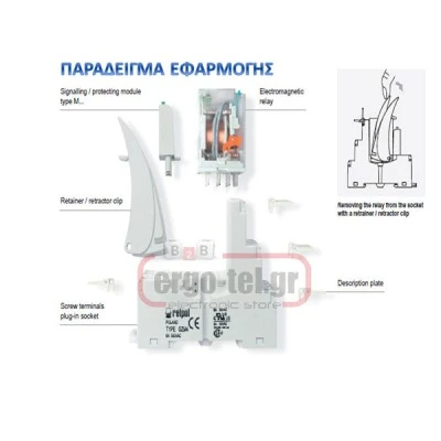 Δίοδος με LED 6-24VDC για ρελέ RELPOL ΜL024