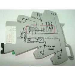 Κλεμορελέ μονό 240VDC/AC 1CO SR240 ELMEX