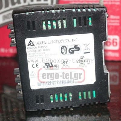 Τροφοδοτικό ράγας DRP1215 με είσοδο 85-265VAC & έξοδο 1.25A 12VDC 15W DELTA ELECTRONICS