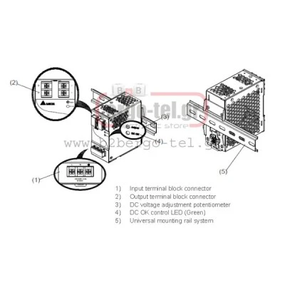Τροφοδοτικό ράγας DRP12100 με είσοδο 85-265VAC & έξοδο 8,5A 12VDC 100W DELTA ELECTRONICS Τροφοδοτικό ράγας DRP12100 με είσοδο 85-265VAC & έξοδο 8,5A 12VDC 100W DELTA ELECTRONICS
