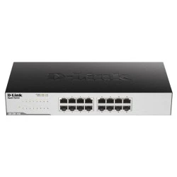 Μεταγωγέας δικτύου DESKTOP SWITCH D-LINK GO-SW-16G με 16ΘΥΡΕΣ GIGABIT ETHERNET 10/100/1000Mbps