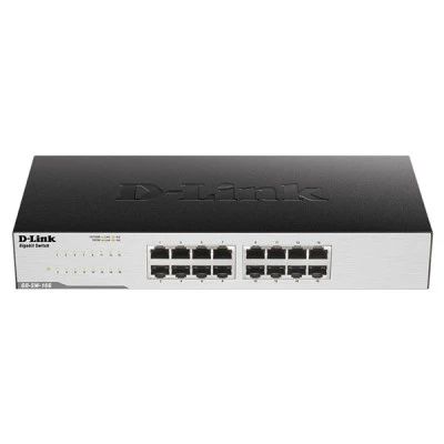 Μεταγωγέας δικτύου DESKTOP SWITCH D-LINK GO-SW-16G με 16ΘΥΡΕΣ GIGABIT ETHERNET 10/100/1000Mbps