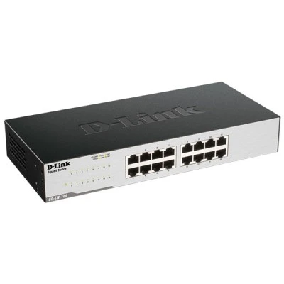 Μεταγωγέας δικτύου DESKTOP SWITCH D-LINK GO-SW-16G με 16ΘΥΡΕΣ GIGABIT ETHERNET 10/100/1000Mbps