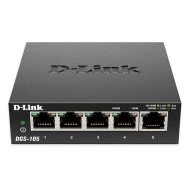 Μεταγωγέας δικτύου D-LINK DGS-105 5-Port Gigabit Ethernet 10/100/1000 Unmanaged Desktop Switch