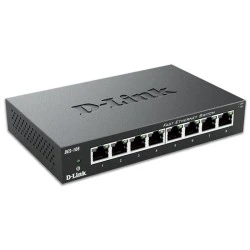 Μεταγωγέας δικτύου D-LINK DES-108 8-Port Fast Ethernet Unmanaged Desktop Switch