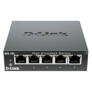 Μεταγωγέας δικτύου D-LINK DES-105 5-Port Fast Ethernet Unmanaged Desktop Switch