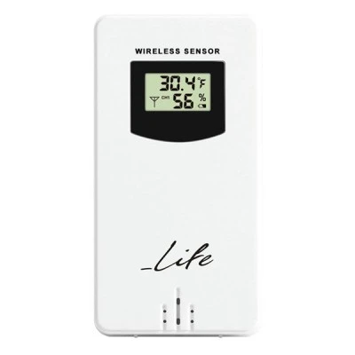 Μετεωρολογικός σταθμός LIFE WES-300 με ασύρματο εξωτερικό αισθητήρα και έγχρωμη οθόνη LCD 5.7