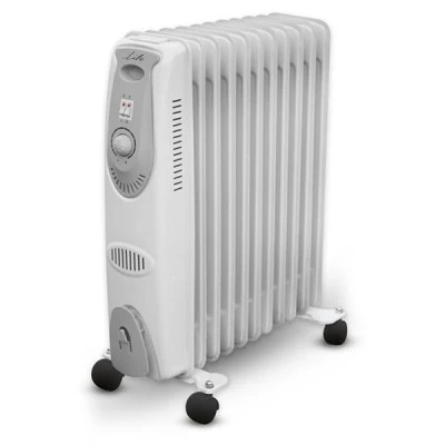 Ηλεκτρικό καλοριφέρ λαδιού LIFE COMFY 2500W με 11 φέτες μεγάλου μεγέθους & προστασία υπερθέρμανσης