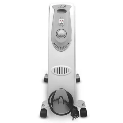 Ηλεκτρικό καλοριφέρ λαδιού LIFE COMFY 2500W με 11 φέτες μεγάλου μεγέθους & προστασία υπερθέρμανσης