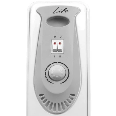 Ηλεκτρικό καλοριφέρ λαδιού LIFE COMFY 2500W με 11 φέτες μεγάλου μεγέθους & προστασία υπερθέρμανσης