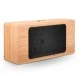 Bamboo ψηφιακό θερμόμετρο/υγρόμετρο LIFE WES-108 BAMBOO εσωτερικού χώρου με ρολόι & ημερολόγιο