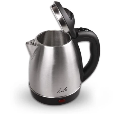 Δίσκος καλωσορίσματος LIFE Welcome με inox βραστήρα 1.2L 1800W και 2 κούπες Δίσκος καλωσορίσματος LIFE Welcome με inox βραστήρα 1.2L 1800W και 2 κούπες
