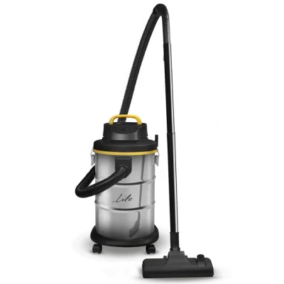 Ηλεκτρική σκούπα υγρών/στερεών LIFE CleanMaster 1400W με ανθεκτικό περίβλημα από ανοξείδωτο ατσάλι Ηλεκτρική σκούπα υγρών/στερεών LIFE CleanMaster 1400W με ανθεκτικό περίβλημα από ανοξείδωτο ατσάλι