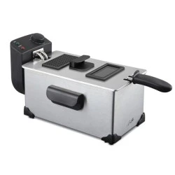 Ανοξείδωτη φριτέζα 3L 2200W 230V LIFE Friteza με ρυθμιζόμενο θερμοστάτη και λυχνία ελέγχου Ανοξείδωτη φριτέζα 3L 2200W 230V LIFE Friteza με ρυθμιζόμενο θερμοστάτη και λυχνία ελέγχου